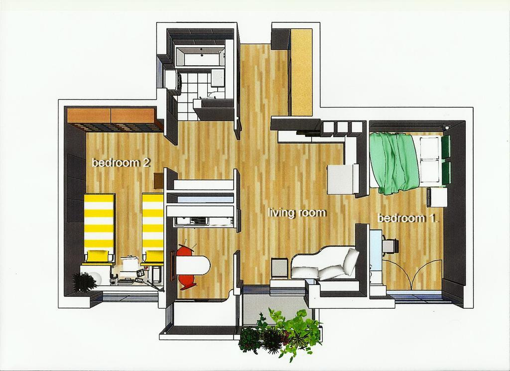 Apartment Spacious Liman Novi Sad Eksteriør billede