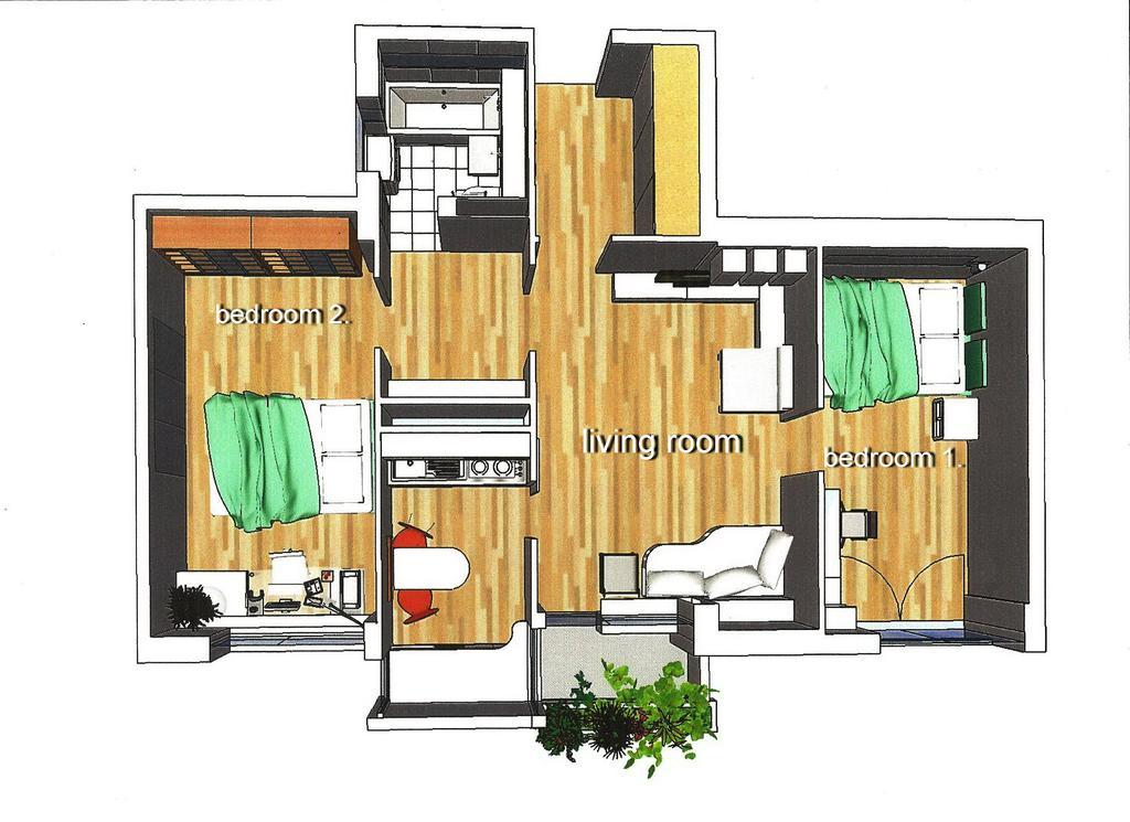 Apartment Spacious Liman Novi Sad Eksteriør billede